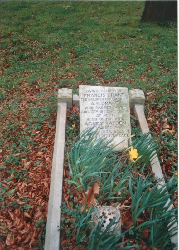 Francis Drake Grave